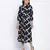 Stargaze Black button down women dress