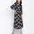 Stargaze Black button down women dress