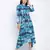 Divine Chic tig dye  button down women dress