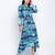 Divine Chic tig dye  button down women dress