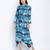 Divine Chic tig dye  button down women dress