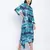 Divine Chic tig dye  button down women dress