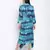 Divine Chic tig dye  button down women dress