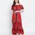 Glowing  Radden printed  elascticated maternity dress
