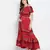 Glowing  Radden printed  elascticated maternity dress