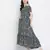 Endearing sweet posh floral printed maternity dress.