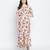 Creamy cream  baige  elascticated maternity dress.