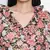 Flamingo muticolor frilled design women crop top.