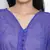 Happy Purple women crop Smocked details top