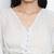 Bellzela Light green color women crop Smocked Details top