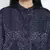 Dark fancy blue animal printed  women top