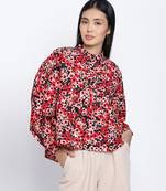 Orastic glam multicolor floral print  women top