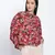 Orastic glam multicolor floral print  women top