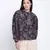 Aqose black printed women top