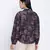 Aqose black printed women top