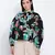 Jacky black floral printed women top