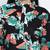 Jacky black floral printed women top