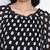 Pulpblack Pleated polka printed  women top