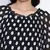 Pulpblack Pleated polka printed  women top