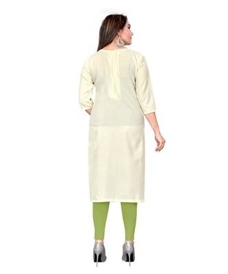 White Slub Cotton Printed Unstitched Dress Material 2