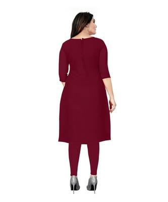 Maroon Georgette Embroidered Unstitched Dress Material 4