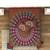 Jaipuri Print Cotton Mandala Double Badsheet Mirchi 240 TC With 2 Pillow Cover Size/ 90 X 108 Inch, Color - Blue