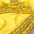 Janhvi Kapoor Style Yellow Satin Silk Embroidered Saree Bollywood Saree