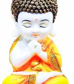 BK Creation Little Baby Monk Buddha Showpiece Idol for Home Décor