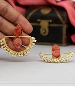 Orange danglers-drops