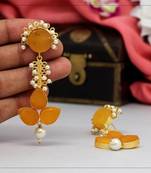 Yellow danglers-drops