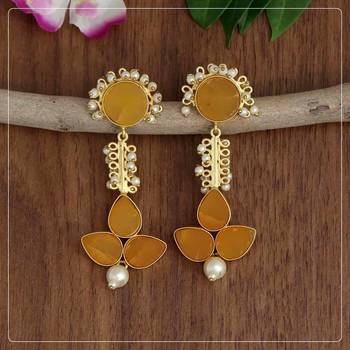 Yellow danglers-drops 2