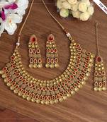 Red necklace-sets
