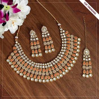 Orange necklace-sets 1