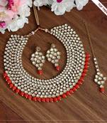 Orange necklace-sets