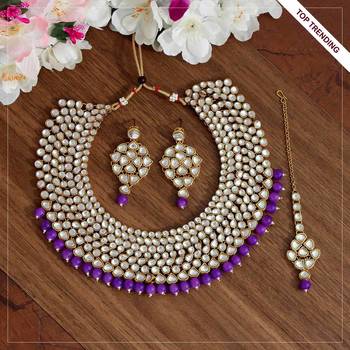 Purple necklace-sets 1