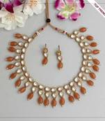 Brown necklace-sets