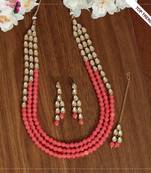 Orange necklace-sets