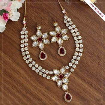 Pink necklace-sets 1