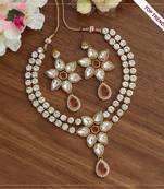 Pink necklace-sets