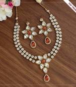 Orange necklace-sets