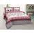 multicolor COTTON PRINTED KING SIZE DOUBLE BED SHEET WITH PILLOW COVER