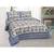 multicolor COTTON PRINTED KING SIZE DOUBLE BED SHEET WITH PILLOW COVER