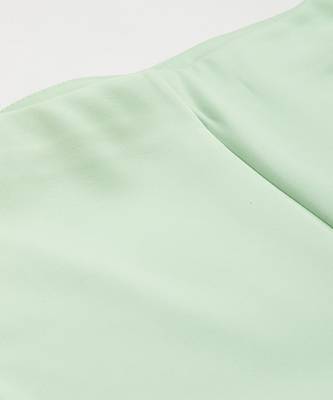 Mint Green Scuba Side Button Flared Track Pants 5