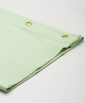 Mint Green Scuba Side Button Flared Track Pants 6