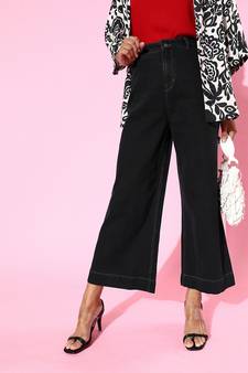 Black Wide Leg Jeans