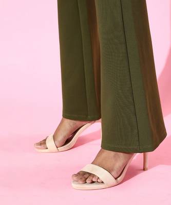 Olive Roma Bell Bottom Pants 5