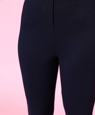Navy Roma Bell Bottom Pants 5