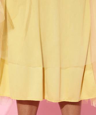Yellow Plain Tulle Skirt 6