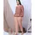 CORAL FLORAL PRINTED LOUNGEWEAR SET WITH HAIRBAND