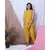 YELLOW SOLID LOUNGEWEAR SET WITH HAIRBAND